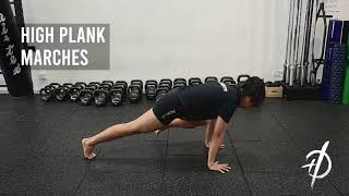 High Plank Marches