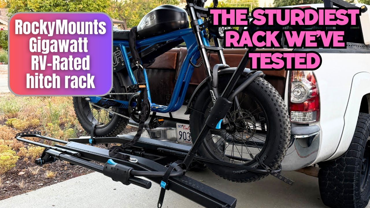 Крепление для велосипеда Rockymounts Gigawatt для электровелосипедов и электромотоциклов с допуск...