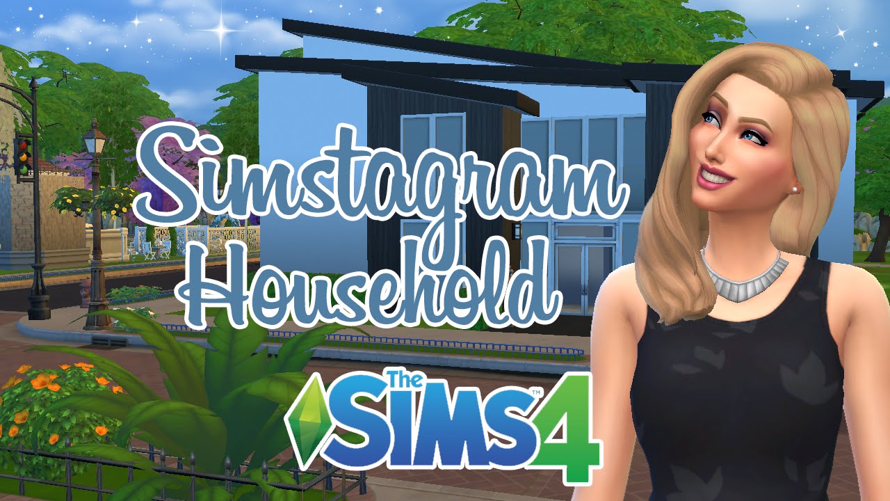 The Sims 4: Current Household | Simstagram Family - YouTube