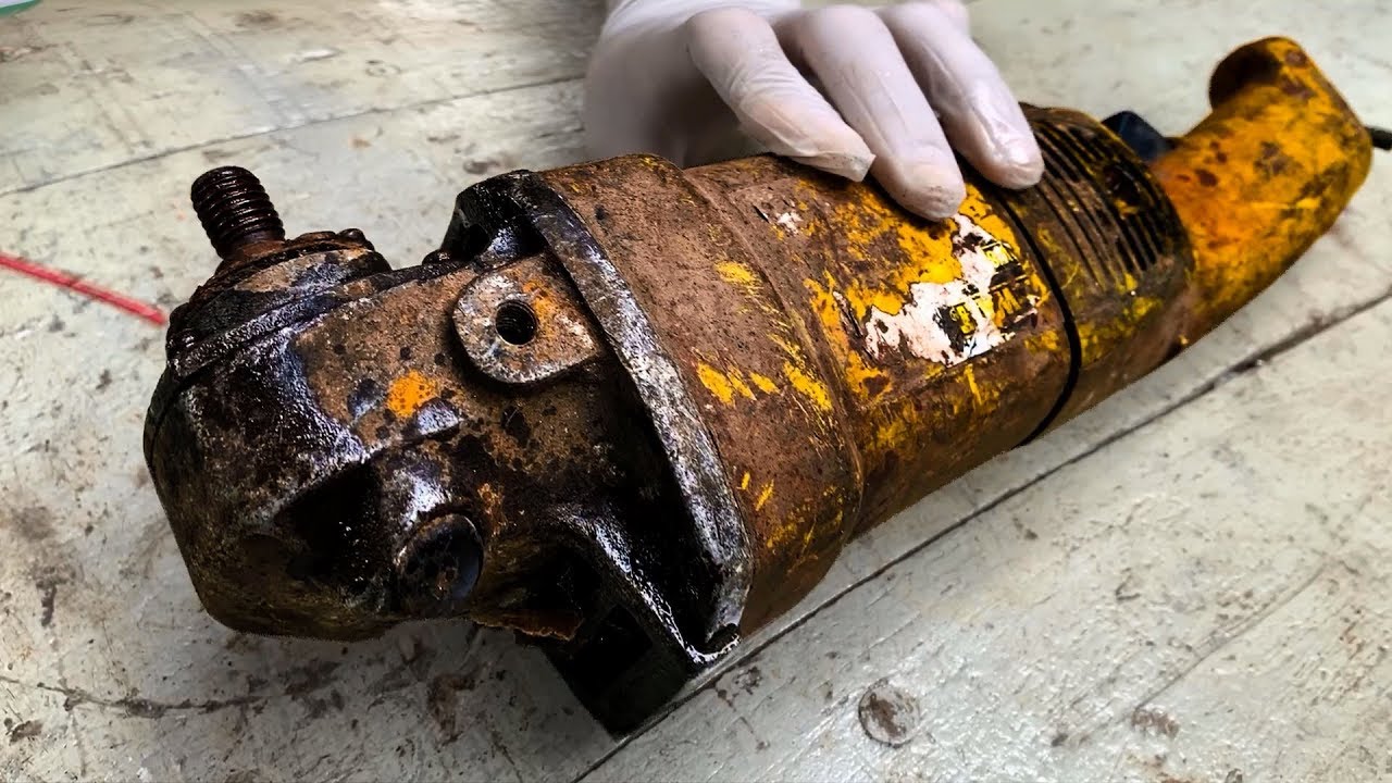 реставрационная угловая шлифовальная машина DEWALT DW820 | восстановить старый резак машины.