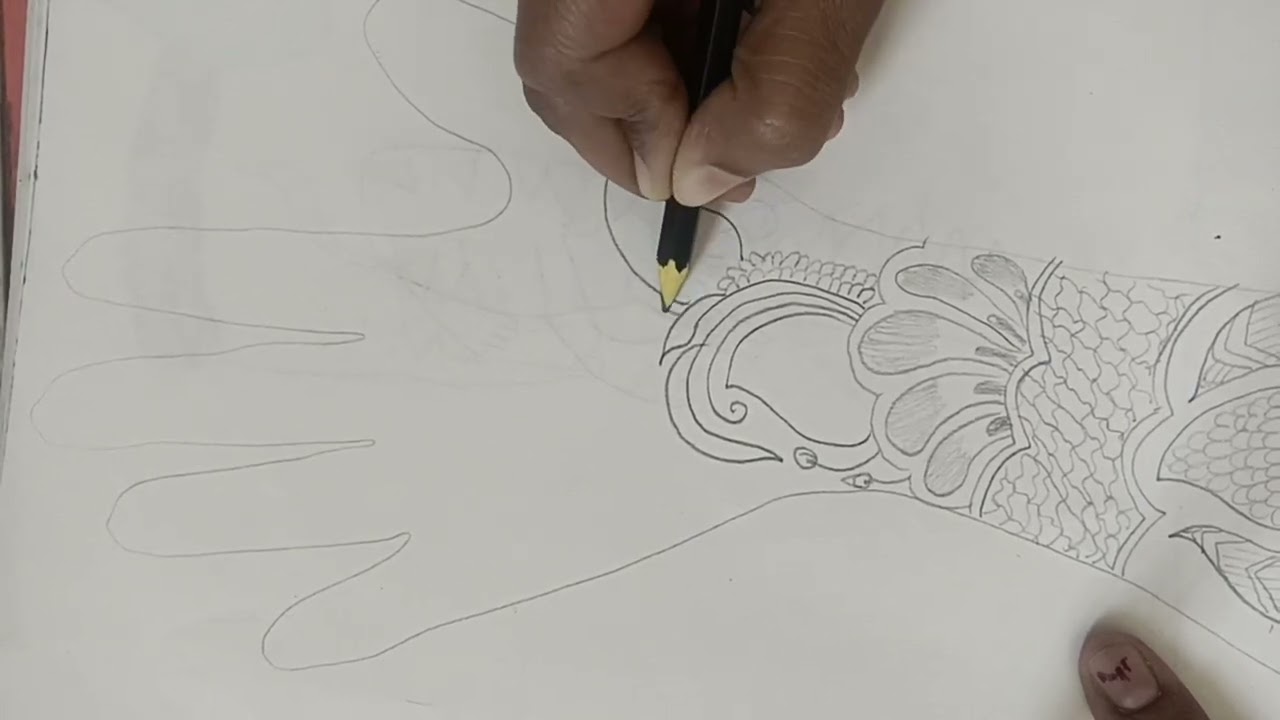 Holi Special Mehndi Design 2025 | होळीसाठी खास मेहंदी डिझाइनपुढच्या हातासाठी खास होळी डिझाइन 