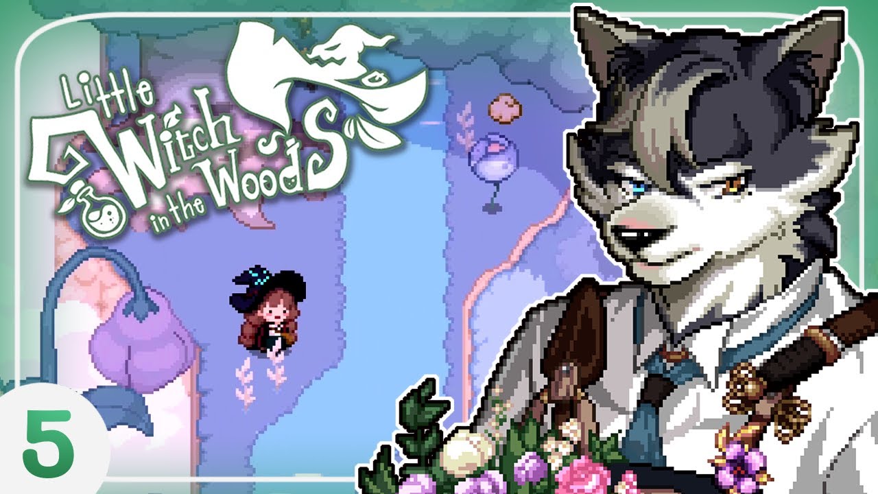 Unlocking the CUTEST new area!! 🌷 || Little Witch in the Woods #5
