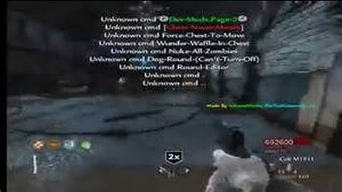 W@W Xbox 360 Usb Mod Menu Zombies/Multiplayer