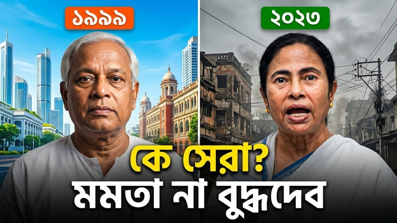 মমতা না বুদ্ধদেব? বাংলার সেরা মুখ্যমন্ত্রী কে!