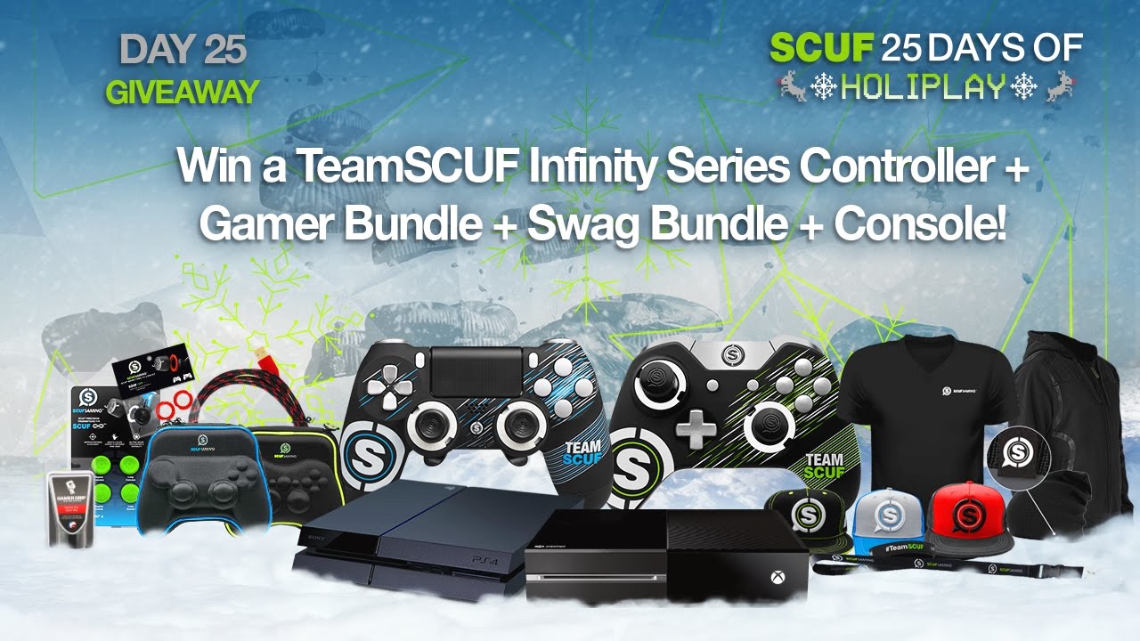 SCUF Day 25 HoliPLAY Giveaway (Closed) - YouTube