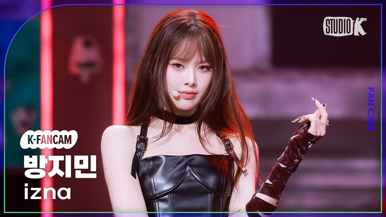 [K-Fancam] 이즈나 방지민 직캠 'Mamma Mia' (izna BANG JEE MIN Fancam) @뮤직뱅크(Music Bank) 251017