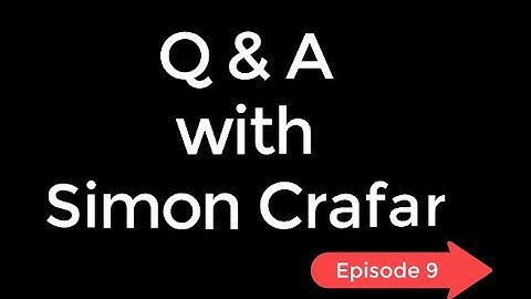 Q & A with Simon Crafar: Part 9