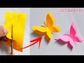 How to make paper butterfly very easy  butterfly making with paper  diy craft