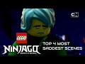 TOP 4 MOST SADDEST LEGO NINJAGO SCENES 😢😢😢😢