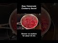 Healthy cranberry sauce with no refined sugar! 😋 #norefinedsugar #cranberries #cranberrysauce