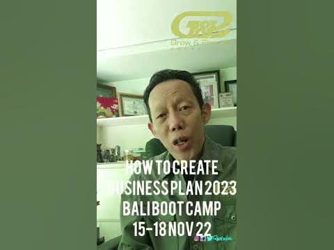 join Bali Boot Camp How to Create Business Plan 2023. #shorts 