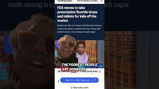 FDA moves to remove fluoride tablets and drops for kids. #News #Health. ￼