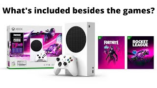 New Xbox Series X Fortnite and Rocket League Bundle - What else is included?