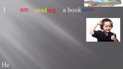 The Present Continuous Tense