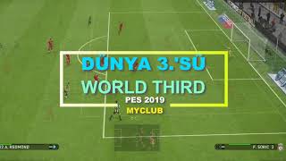 Pes 2019 Dünya 3.Sü. Türki̇ye 1.Si̇ Plusi̇bop