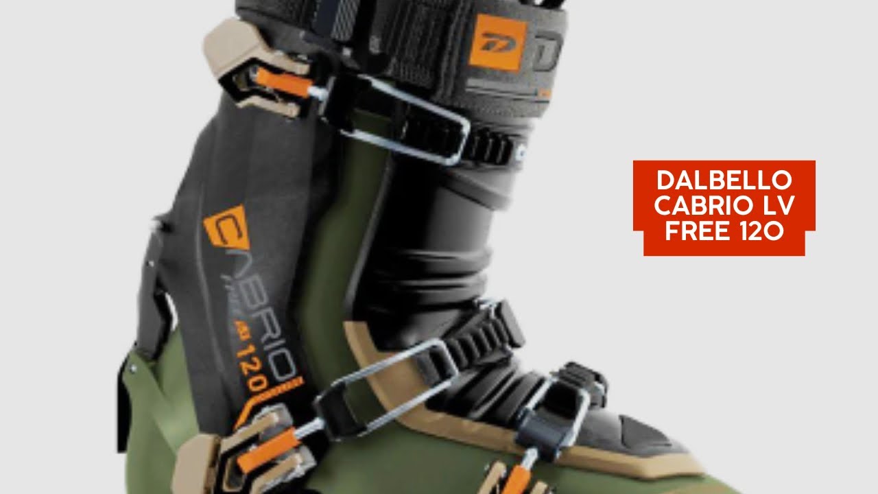 Dalbello Cabrio LV Free 120 - a high-performance ski boot for