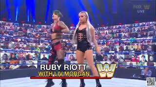 WWE Smackdown Highlights -Carmella Vs Ruby Riot #wwe #smackdown