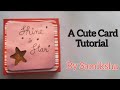 How to make a Cute Handmade Card for you loved ones ❤️ // Easy Tutorial  // Samiksha