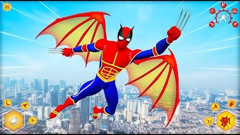 Flying Robot Superhero Part-1 | Rescue Mission Superhero Robot Android GamePlay | By Game Crazy