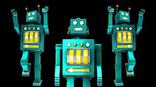 Toy Robots VJ Clips