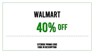 Walmart Discount Code 2025 April