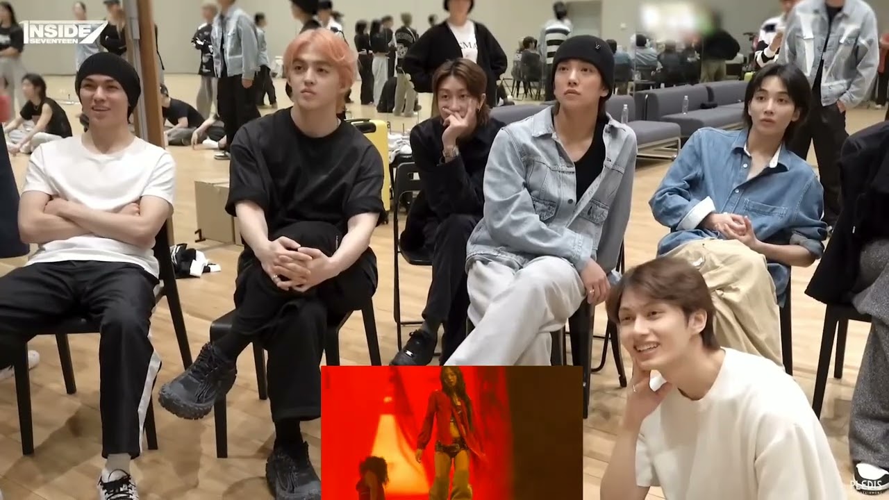 Seventeen reaction to Jennie at Coachella