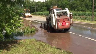 Assessing the flood damage in Lycoming County