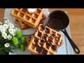 perfect waffles at home! 🧇🧇😋😋    الوفل بطريقة سهلة