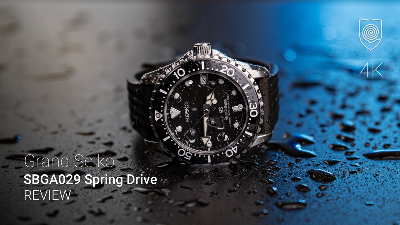This is a strange Grand Seiko diver! the SBGA029 Spring Drive under the  loupe. - YouTube