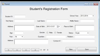 Registration form in visual Studio | Insert data in Data base | part(3)hindi/urdu