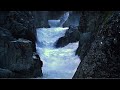 Whitewater rapids  rain sounds for sleeping  relaxing raindrops  water sounds