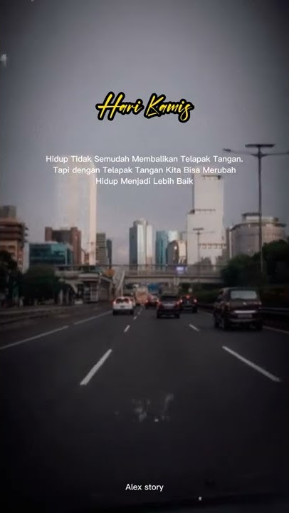 story' Wa '' hari Kamis ''