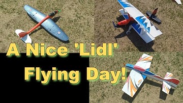 Tech One Mythos gets a great 2nd test flight, PLUS my Lidl Spitfire RC and Biplane RC conversions.
