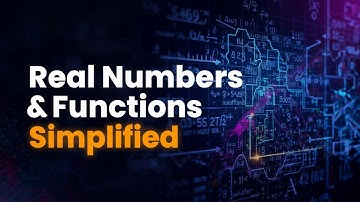 Real Numbers and Functions Explained | Calculus & Linear Algebra Basics | CodeAI With Saugat