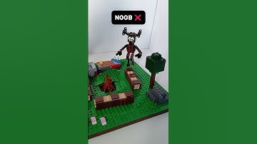Lego 99 night in the forest Noob vs Pro  #lego #99nightintheforest