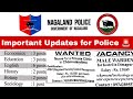 Important Updates from Nagaland Police 🚨 and Job Vacancies Updates 