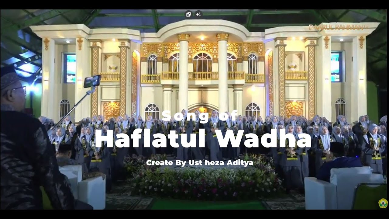 S'lamat Tinggal - Daarul Rahman ( Live Cover by Choir of Haflatul Wada' )