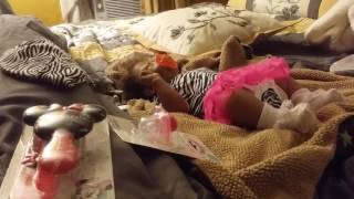 Cintea Rocking Her Zebra Print