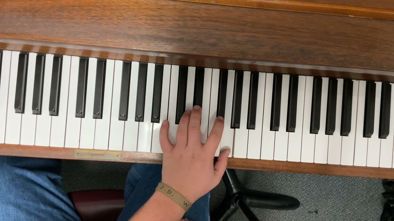 Harmonic minors left hand midterm 