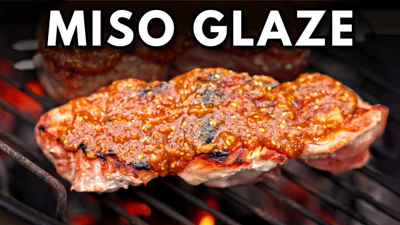 Diese einfache BBQ Marinade bringt dich aufs nächste Level: Miso Glaze
