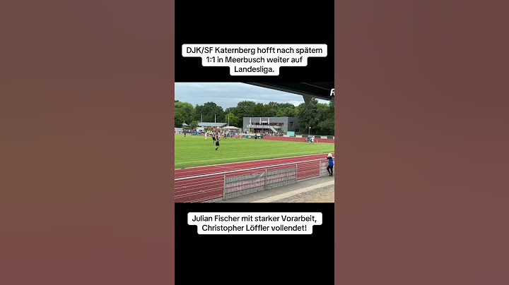 Ein starkes Tor zum wichtigen 1:1 für die DJK/SF Katernberg! #fupa #relegation #bezirksliga #essen