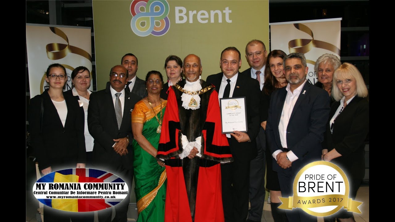 PRIDE OF BRENT AWARDS 2017 - My Romania Community