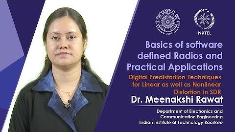 Digital Predistortion Techniques for Linear as well as Nonlinear Distortion in SDR