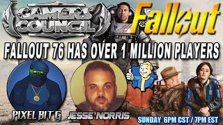 Fallout 76 Has Over 1 Million Players! Jesse Norris, Pixel Bit G