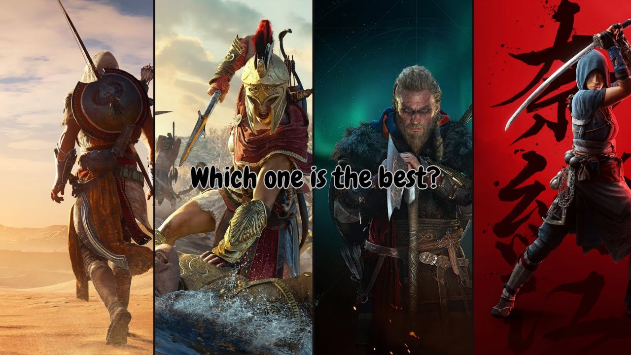 Origins vs Odyssey vs Valhalla vs Shadows –RPG Assassin’s Creed Evolution