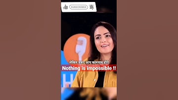 Nothing is impossible 📍🔥#joshtalks🎯🔥#inspiration🔥🎯