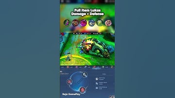 build Lukas Damage+Defense #mlbb #mobilelegendsbangbang #mobilelegends