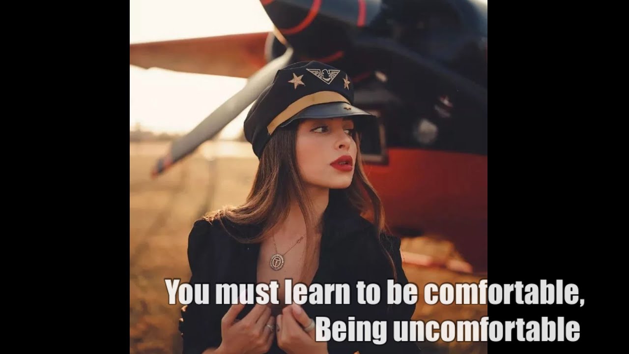 You must learn to be comfortable being uncomfortable - YouTube