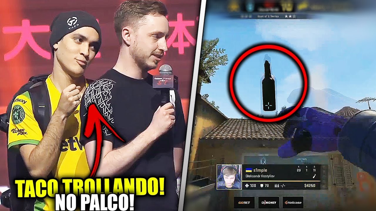 TACO TROLLANDO GET_RIGHT no PALCO! S1MPLE O MELHOR do PLANETA! CS:GO ...