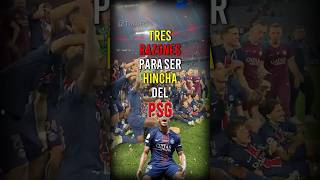 Tres RAZONES para irle al PSG #psg #futbol #championsleague #mbappe #messi #parissaintgermain
